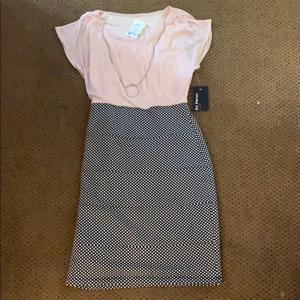 Two tone dress
